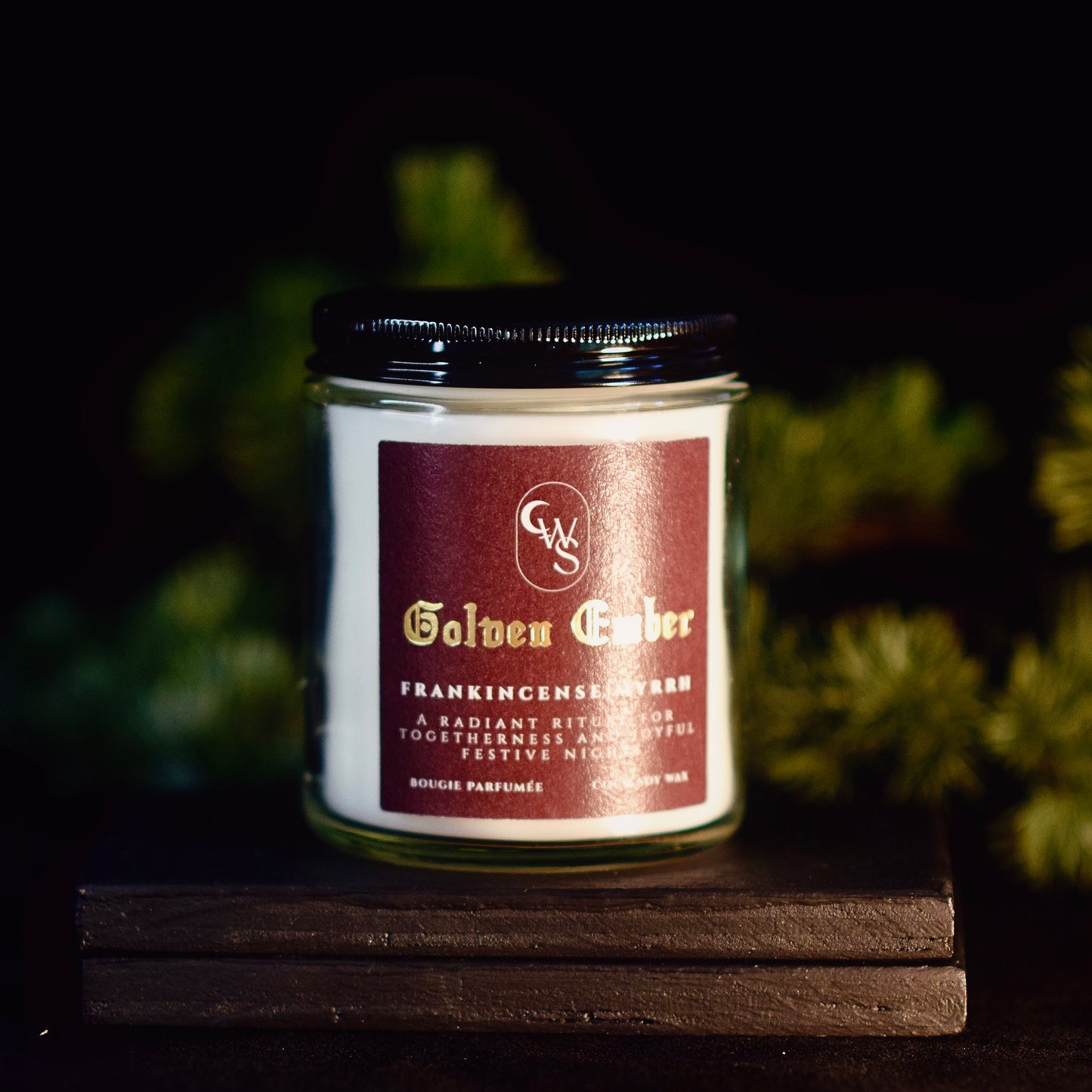 Golden Embers - Luxury Festive Candle Collection