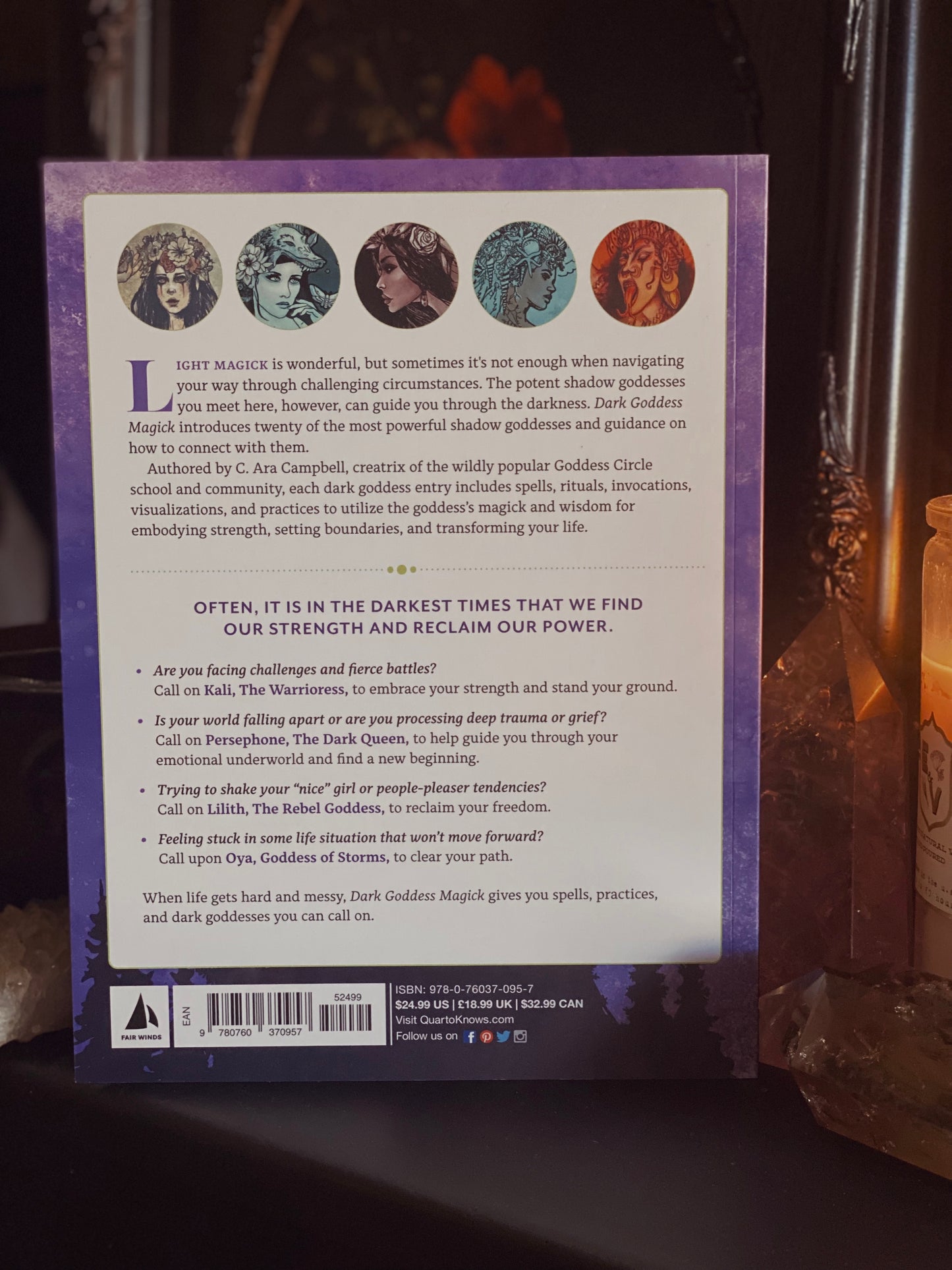 Dark Goddess Magick: Rituals and spells for reclaiming your feminine fire