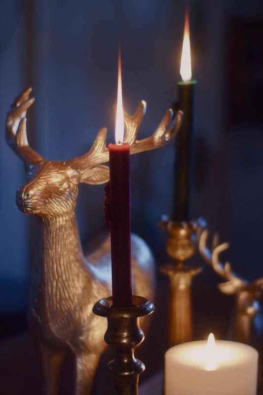 Handmade taper candles